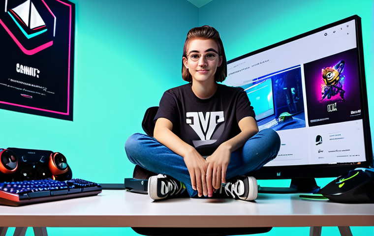 Savvy Valorant Player**
A fully clothed young adult, dressed in trendy gamer-inspired clothing (comfortable jeans, a graphic tee with a Valorant agent, stylish sneakers), sitting at a clean, modern desk with a gaming PC setup. Background includes Valorant posters and subtle RGB lighting. The scene should evoke a sense of excitement for in-game deals and a smart, budget-conscious approach to gaming. Safe for work, appropriate content, modest clothing, family-friendly. Perfect anatomy, correct proportions, natural pose, well-formed hands, proper finger count, natural body proportions, professional.
**