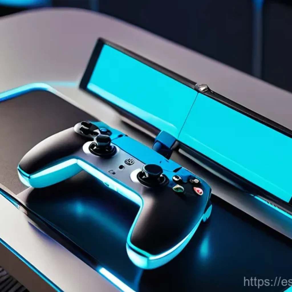 발로란트 크로스 플랫폼 지원 여부 - A dynamic, high-angle shot of a Valorant agent (e.g., Jett) fully clothed in her iconic outfit, perf...