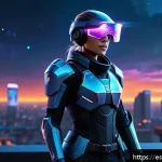 발로란트 아스트라 공략법 - A dynamic futuristic battlefield scene featuring a skilled female agent resembling Astra from Valora...